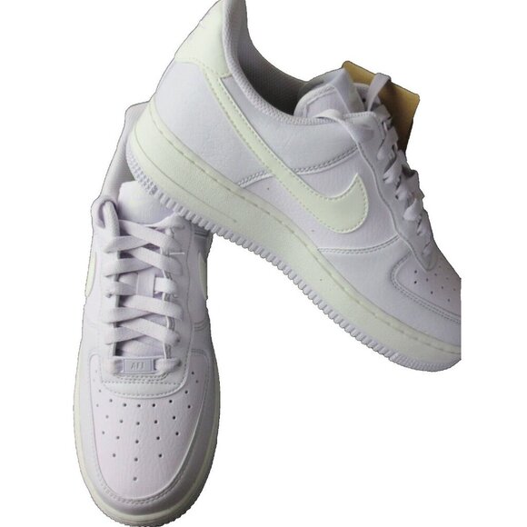 Nike Women's Air Force 1 '07 NN Leather Shoes Barely Grape Sail Sizes NIB - Picture 4 of 5